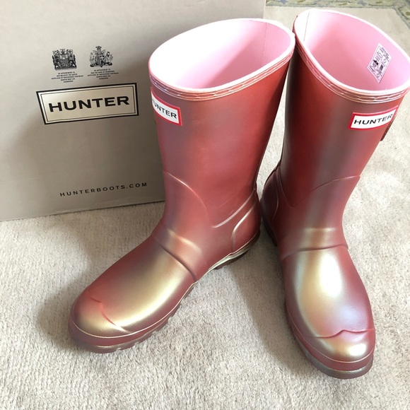hunter boots carousel orange